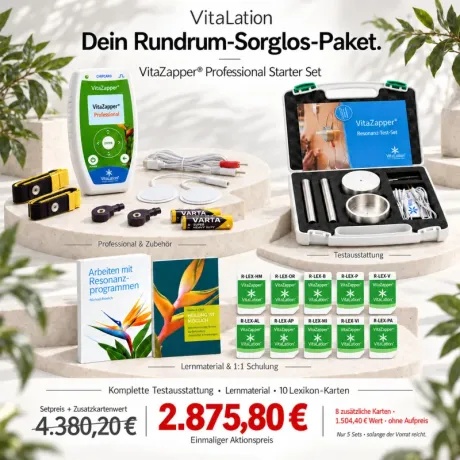 VitaZapper® Professional Starter-Set - 10 Lexikon-Karten | Aktion