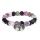 Baum des Lebens - Armband mit Amethyst/Fluorit