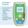 VitaZapper® - Premium (Bioresonanzgerät & Zapper) + Handelektroden & Adapter